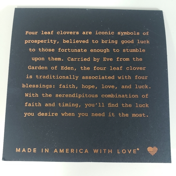 Alex and Ani Four Leaf Clover Braclet - Picture 2 of 3